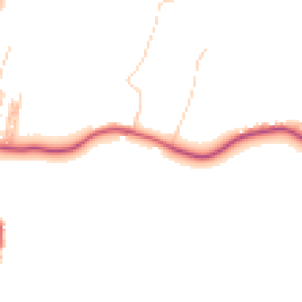 Daytime road noise heatmap for WN1 2UW