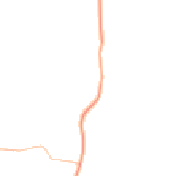 Night-time road noise heatmap for WN1 2XA