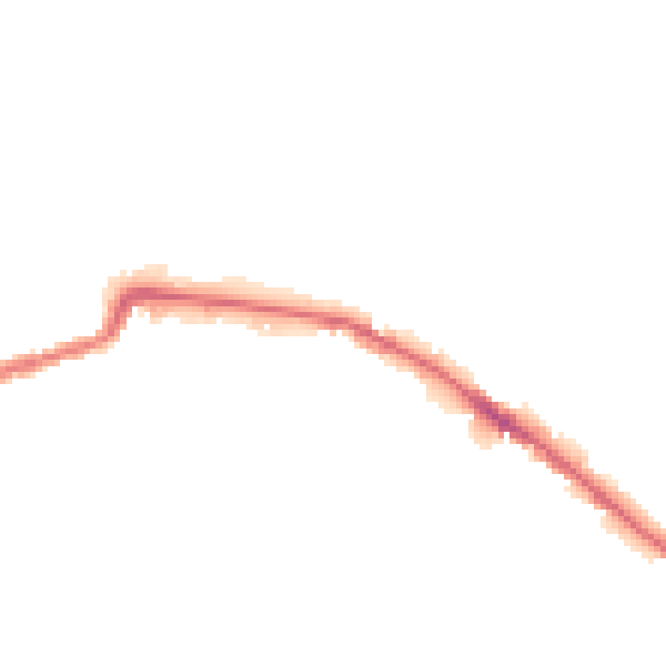 Night-time road noise heatmap for WN1 3DQ