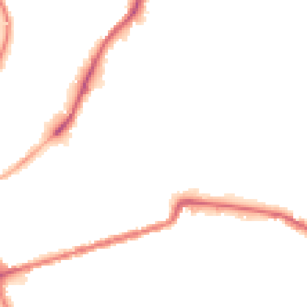 Night-time road noise heatmap for WN1 3JJ