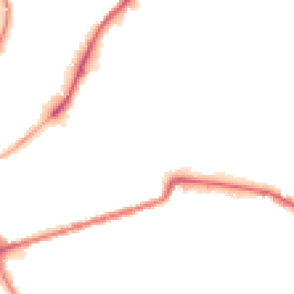 Night-time road noise heatmap for WN1 3JL