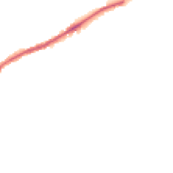 Night-time road noise heatmap for WN2 1HH