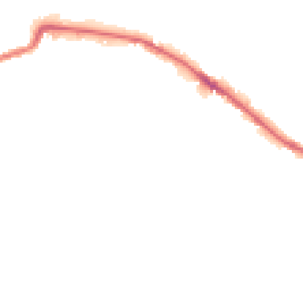 Night-time road noise heatmap for WN2 2DQ