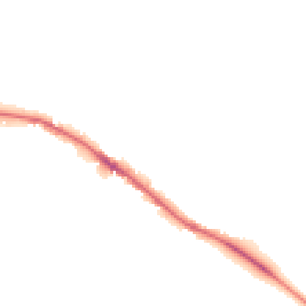 Night-time road noise heatmap for WN2 2EN