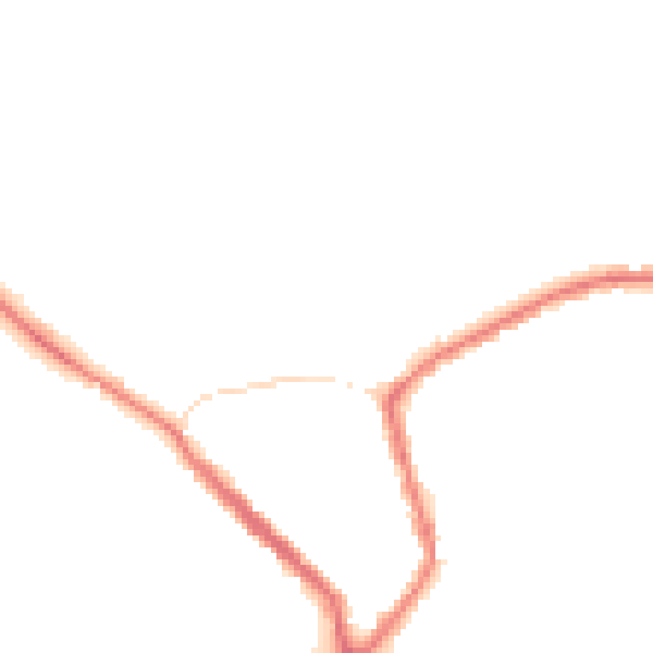 Night-time road noise heatmap for WN2 3TP