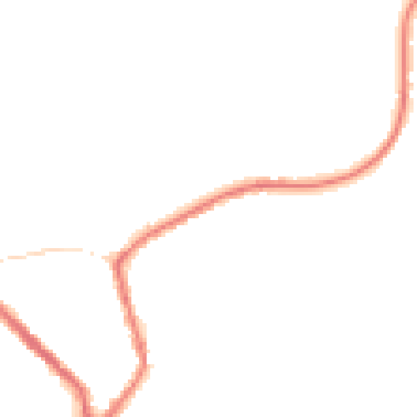 Night-time road noise heatmap for WN2 3TZ