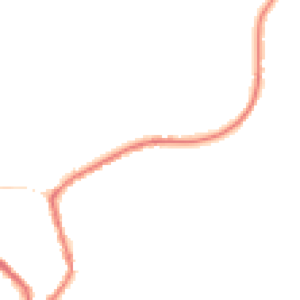 Night-time road noise heatmap for WN2 3UB