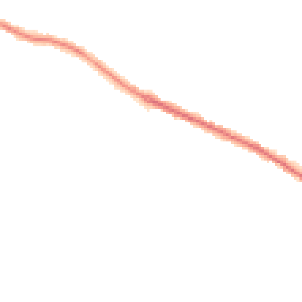 Night-time road noise heatmap for WN2 4LU