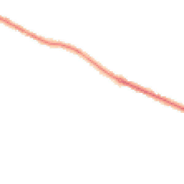 Night-time road noise heatmap for WN2 4RR