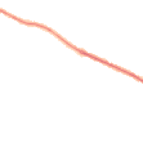 Night-time road noise heatmap for WN2 4RS