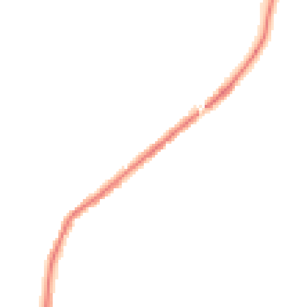Night-time road noise heatmap for WN2 5JS