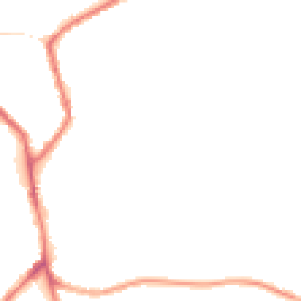Night-time road noise heatmap for WN2 5NY