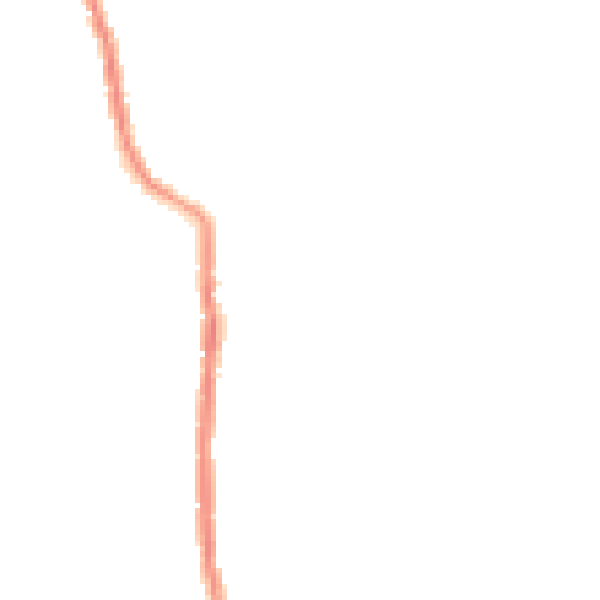 Night-time road noise heatmap for WN2 5RN