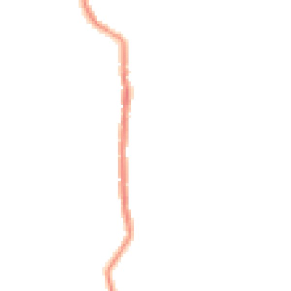 Night-time road noise heatmap for WN2 5XE