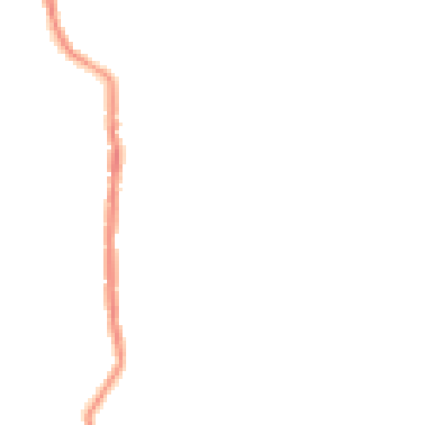Night-time road noise heatmap for WN2 5XG