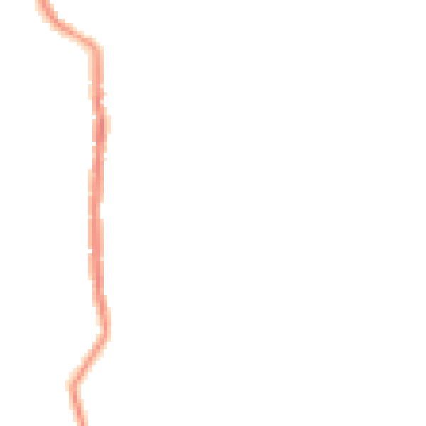Night-time road noise heatmap for WN2 5XL
