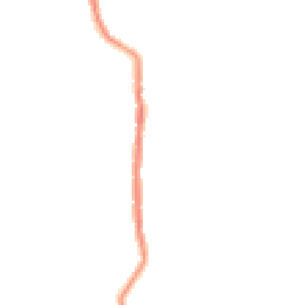 Night-time road noise heatmap for WN2 5XN