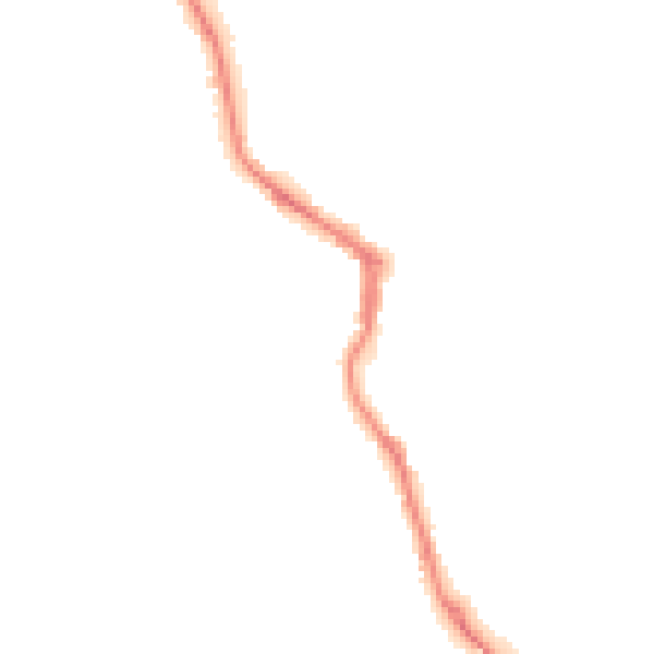 Night-time road noise heatmap for WN3 4NE