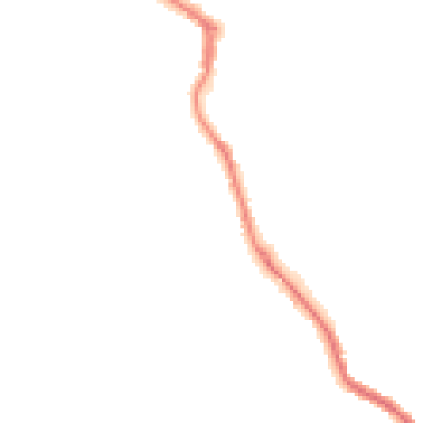 Night-time road noise heatmap for WN3 4NL