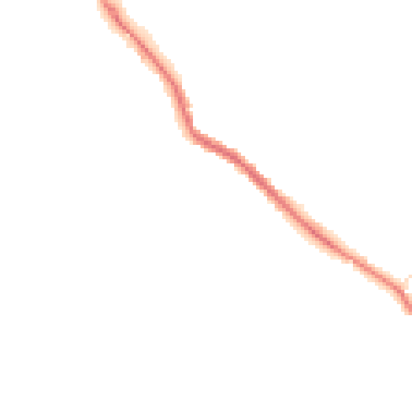 Night-time road noise heatmap for WN3 4UQ