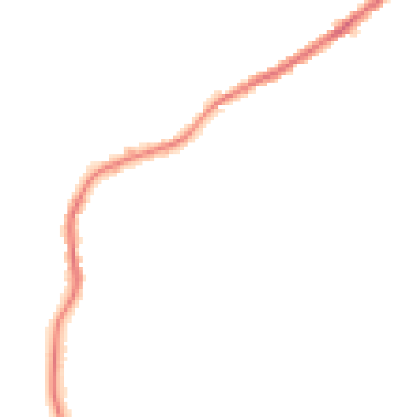 Night-time road noise heatmap for WN3 6BS