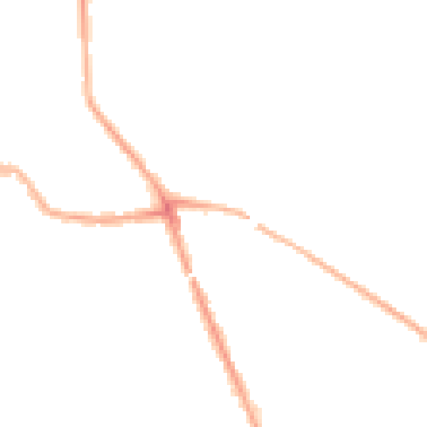 Night-time road noise heatmap for WN4 0AA