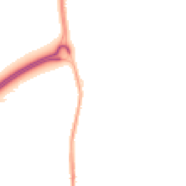 Night-time road noise heatmap for WN4 0BN