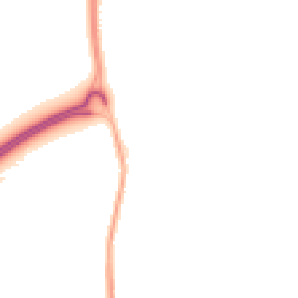 Night-time road noise heatmap for WN4 0BZ