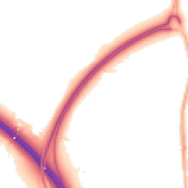 Night-time road noise heatmap for WN4 0JA