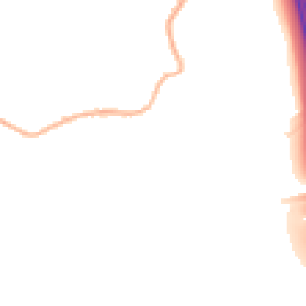 Night-time road noise heatmap for WN4 0PX