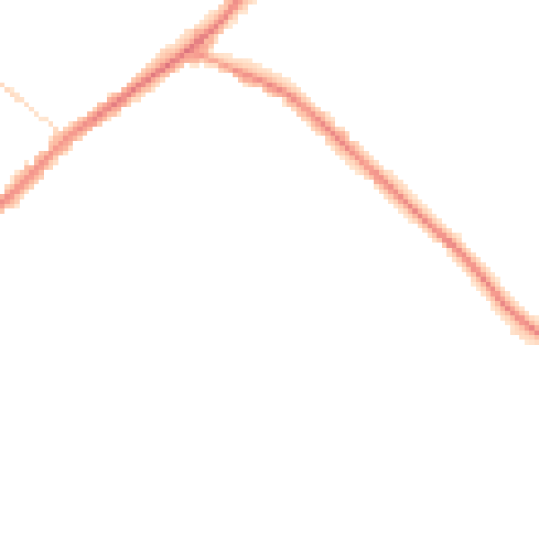 Night-time road noise heatmap for WN4 8XY