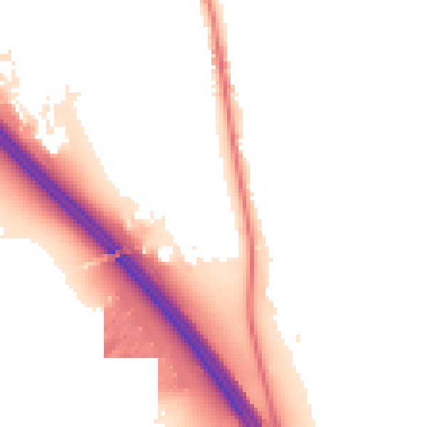 Night-time road noise heatmap for WN4 9PH