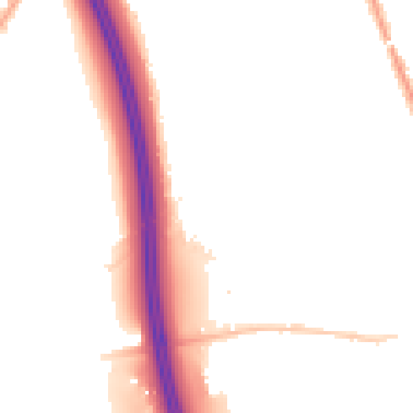 Night-time road noise heatmap for WN4 9RX
