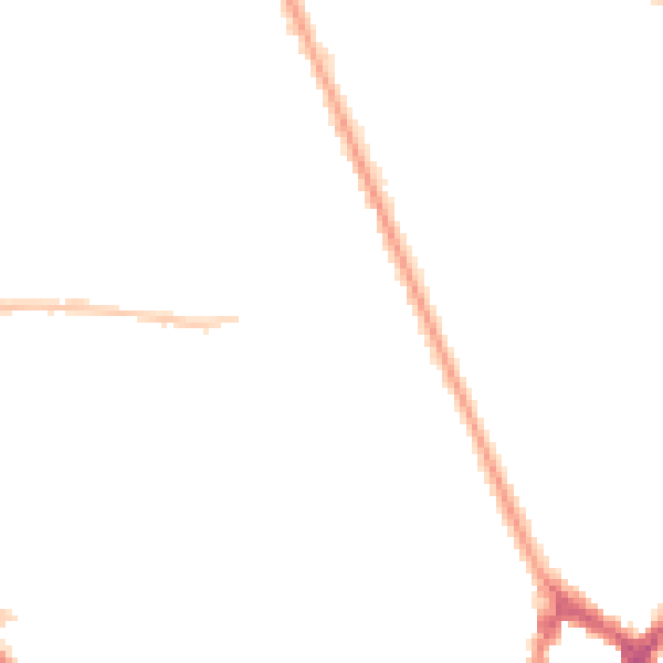 Night-time road noise heatmap for WN4 9SE