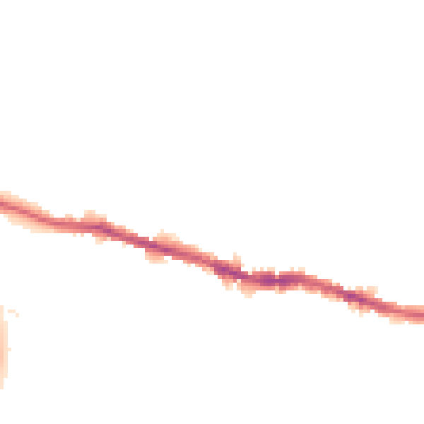 Night-time road noise heatmap for WN5 0AF