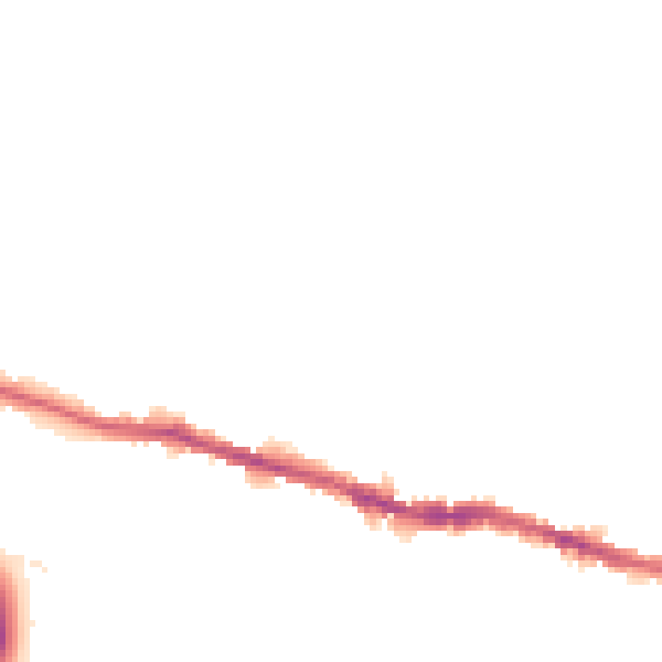 Night-time road noise heatmap for WN5 0AW