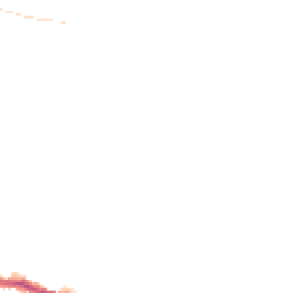 Night-time road noise heatmap for WN5 0AZ