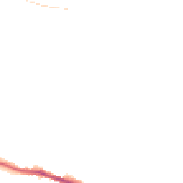 Night-time road noise heatmap for WN5 0DH