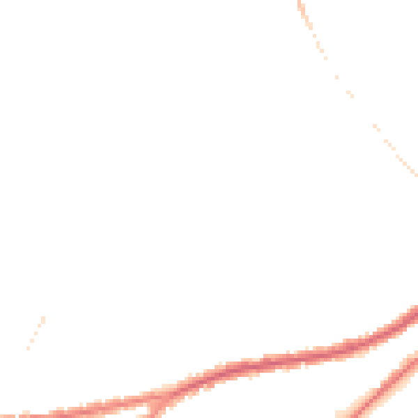 Night-time road noise heatmap for WN5 9PR