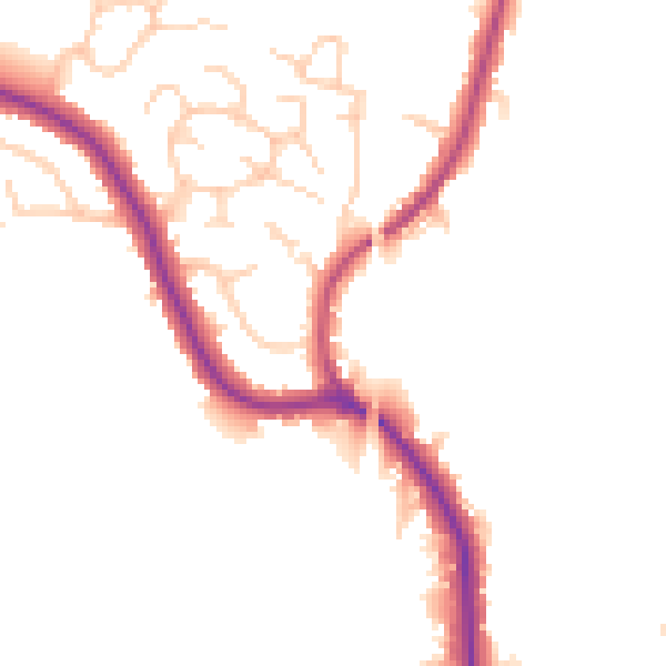 Daytime road noise heatmap for WN6 0AA