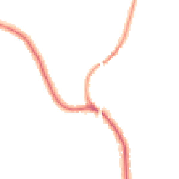 Night-time road noise heatmap for WN6 0AA