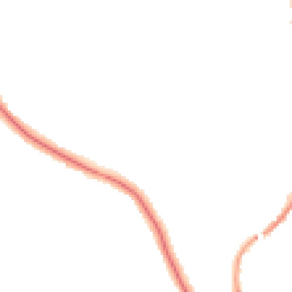 Night-time road noise heatmap for WN6 0AJ