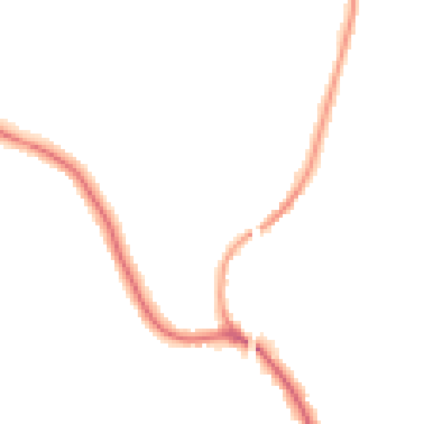 Night-time road noise heatmap for WN6 0BU