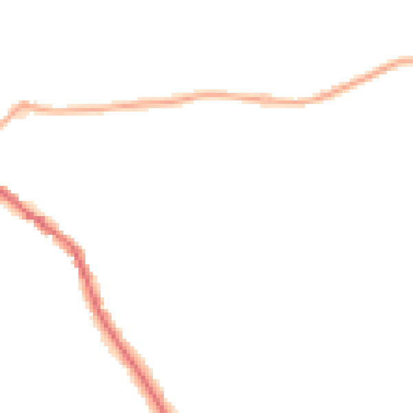 Night-time road noise heatmap for WN6 0DU