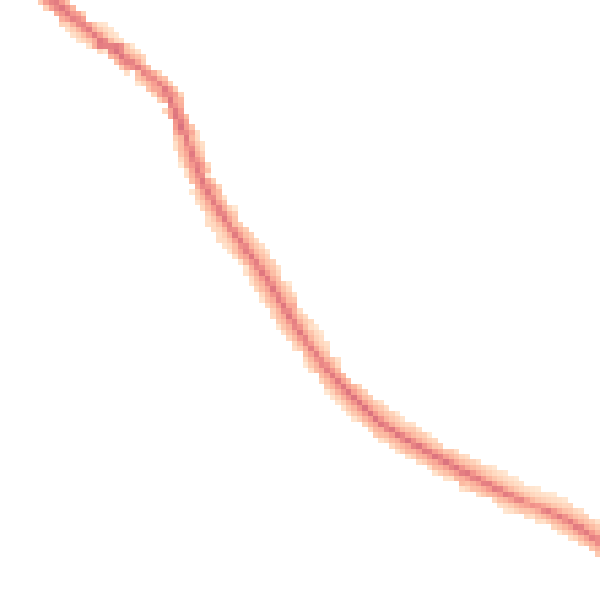 Night-time road noise heatmap for WN6 0JU