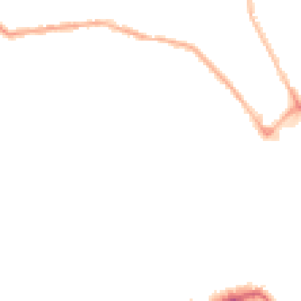 Night-time road noise heatmap for WN6 7DF