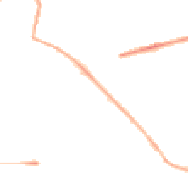 Night-time road noise heatmap for WN6 7TD