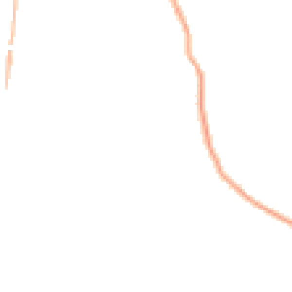Night-time road noise heatmap for WN6 8DT