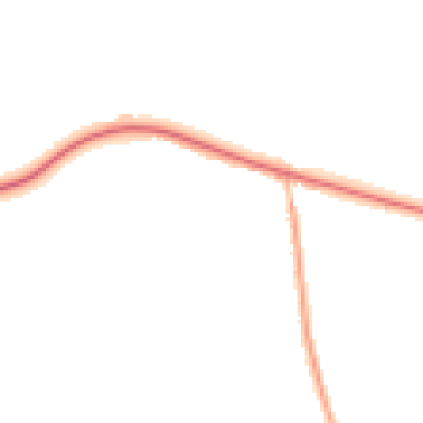 Night-time road noise heatmap for WN6 9EF