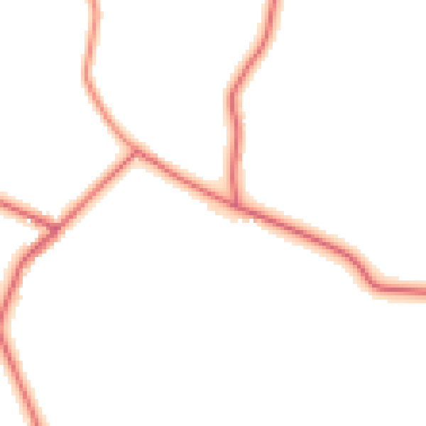 Daytime road noise heatmap for WN6 9PF